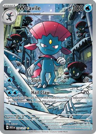 Image of Weavile (228/217) [Mega Evolution: Ascended Heroes]