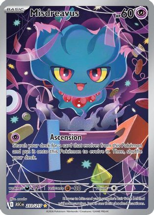 Image of Misdreavus (233/217) [Mega Evolution: Ascended Heroes]