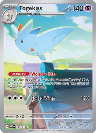 Image of Togekiss (235/217) [Mega Evolution: Ascended Heroes]