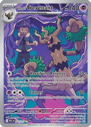 Image of Hop's Trevenant (237/217) [Mega Evolution: Ascended Heroes]
