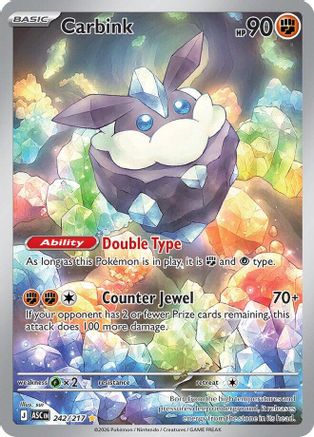 Image of Carbink (242/217) [Mega Evolution: Ascended Heroes]