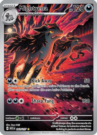 Image of Mightyena (243/217) [Mega Evolution: Ascended Heroes]