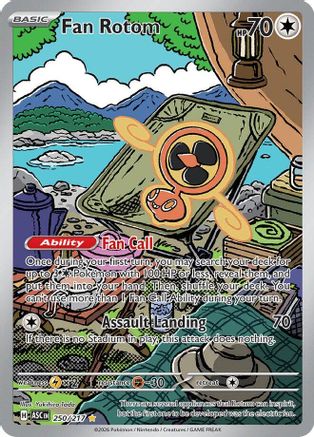 Image of Fan Rotom (250/217) [Mega Evolution: Ascended Heroes]