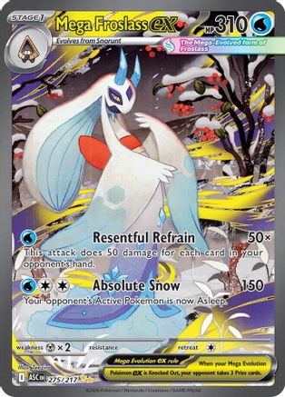 Image of Mega Froslass ex (275/217) [Mega Evolution: Ascended Heroes]