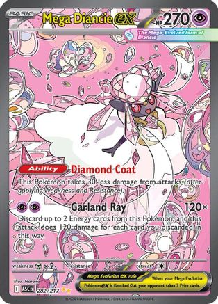 Image of Mega Diancie ex (282/217) [Mega Evolution: Ascended Heroes]