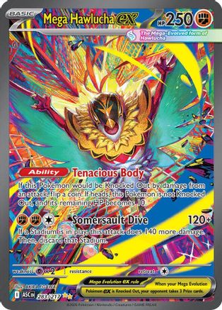 Image of Mega Hawlucha ex (283/217) [Mega Evolution: Ascended Heroes]