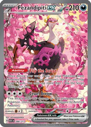 Image of Fezandipiti ex (288/217) [Mega Evolution: Ascended Heroes]