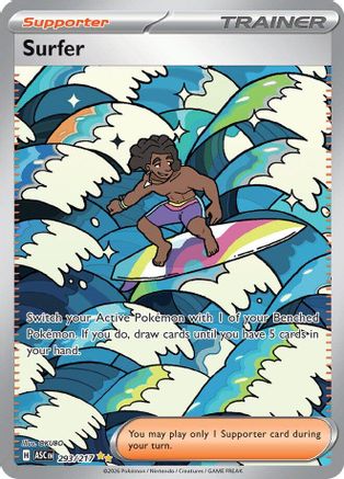 Image of Surfer (293/217) [Mega Evolution: Ascended Heroes]