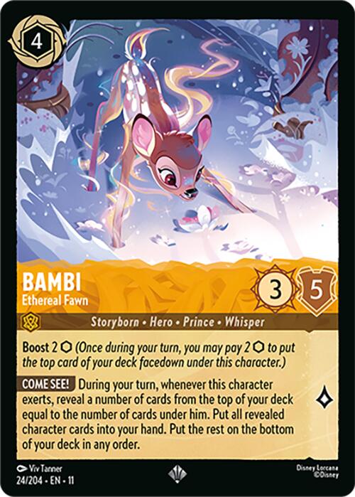 Image of Bambi - Ethereal Fawn (24/204) [Winterspell]