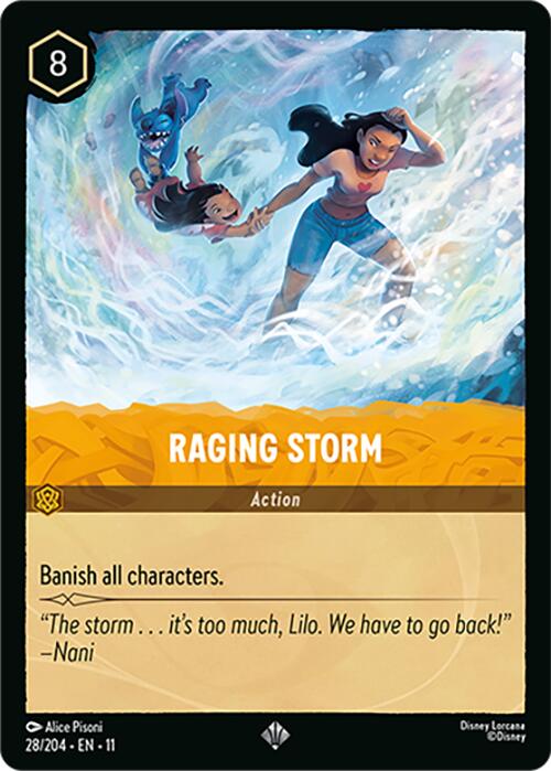 Image of Raging Storm (28/204) [Winterspell]