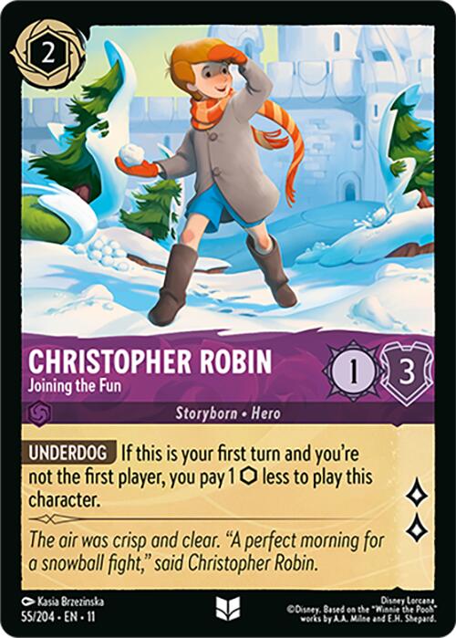 Image of Christopher Robin - Joining the Fun (55/204) [Winterspell]