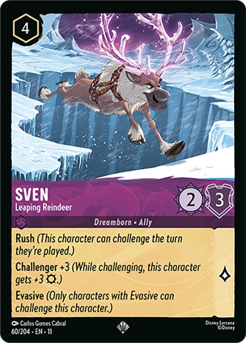 Image of Sven - Leaping Reindeer (60/204) [Winterspell]