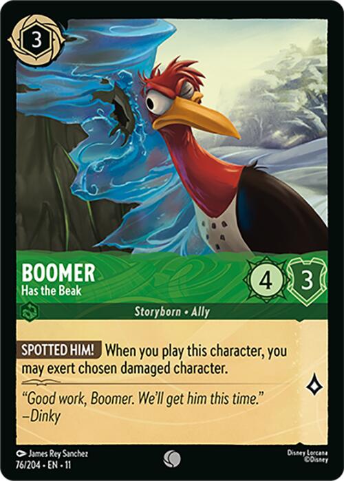 Image of Boomer - Has the Beak (76/204) [Winterspell]