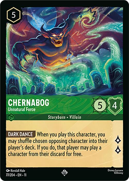 Image of Chernabog - Unnatural Force (77/204) [Winterspell]