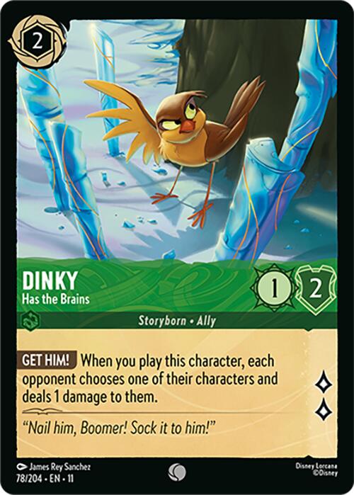 Image of Dinky - Has the Brains (78/204) [Winterspell]