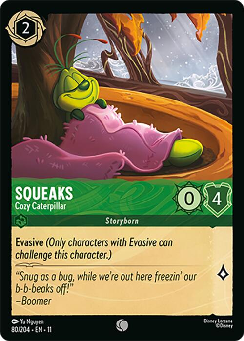 Image of Squeaks - Cozy Caterpillar (80/204) [Winterspell]