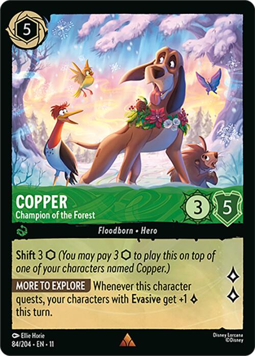 Image of Copper - Champion of the Forest (84/204) [Winterspell]