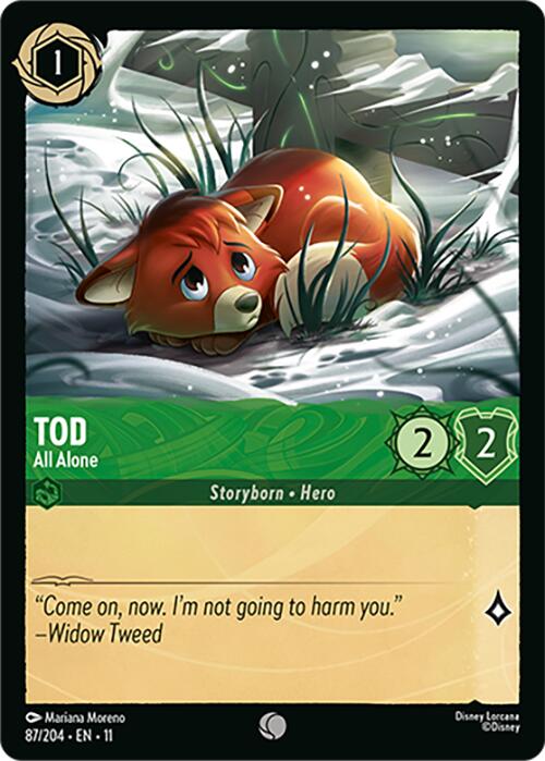 Image of Tod - All Alone (87/204) [Winterspell]