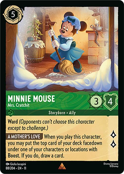 Image of Minnie Mouse - Mrs. Cratchit (88/204) [Winterspell]