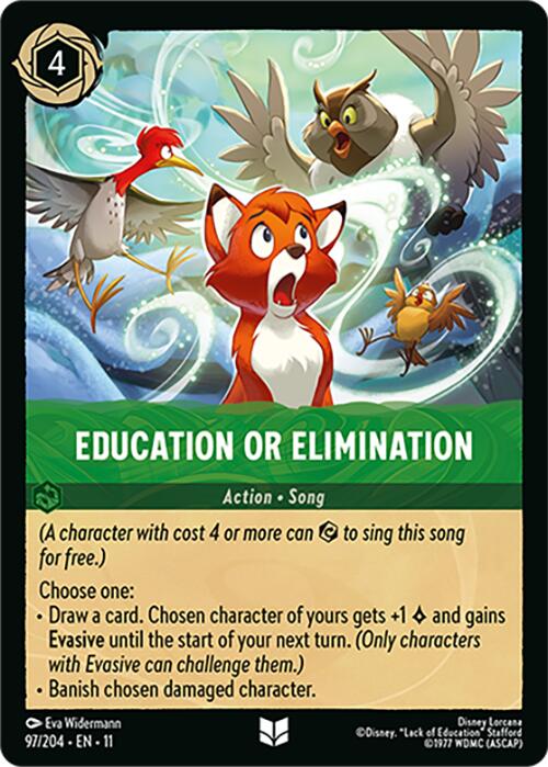 Image of Education or Elimination (97/204) [Winterspell]