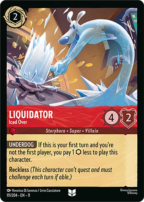 Image of Liquidator - Iced Over (111/204) [Winterspell]