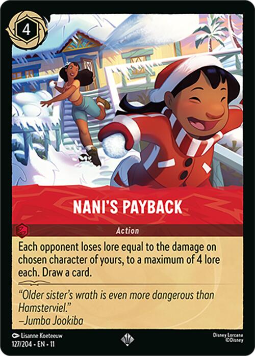 Image of Nani's Payback (127/204) [Winterspell]
