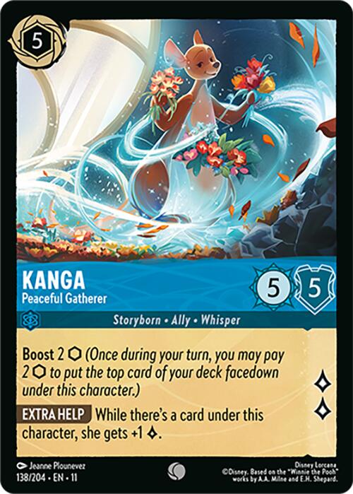 Image of Kanga - Peaceful Gatherer (138/204) [Winterspell]