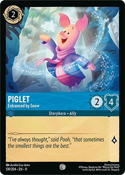 Image of Piglet - Entranced by Snow (139/204) [Winterspell]