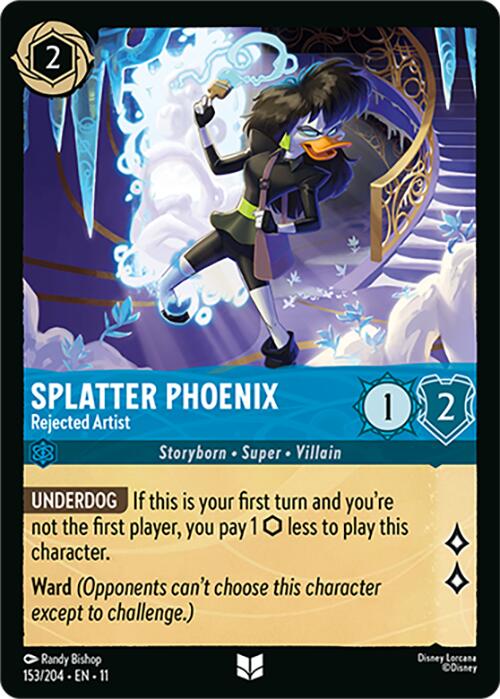 Image of Splatter Phoenix - Rejected Artist (153/204) [Winterspell]