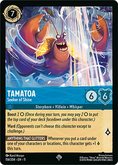 Image of Tamatoa - Seeker of Shine (156/204) [Winterspell]