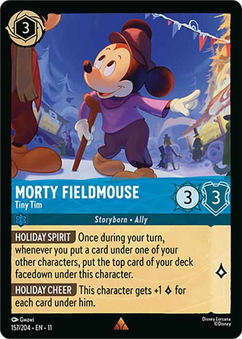 Image of Morty Fieldmouse - Tiny Tim (157/204) [Winterspell]