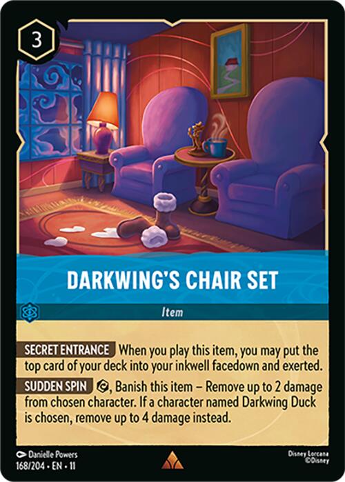 Image of Darkwing's Chair Set (168/204) [Winterspell]