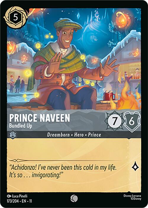 Image of Prince Naveen - Bundled Up (173/204) [Winterspell]