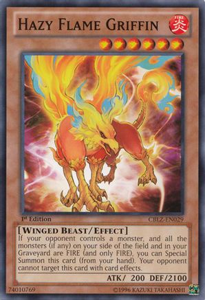 Image of Hazy Flame Griffin [CBLZ-EN029] Common