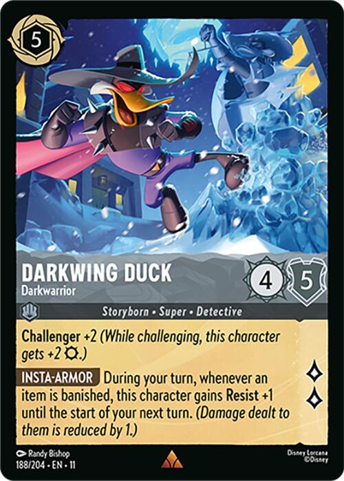 Image of Darkwing Duck - Darkwarrior (188/204) [Winterspell]