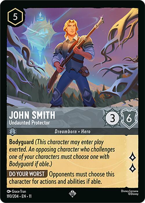 Image of John Smith - Undaunted Protector (193/204) [Winterspell]