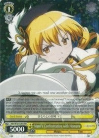 Image of Mami's Confrontation with Homura (MM/W35-E001 RR) [Puella Magi Madoka Magica the Movie -Rebellion-]