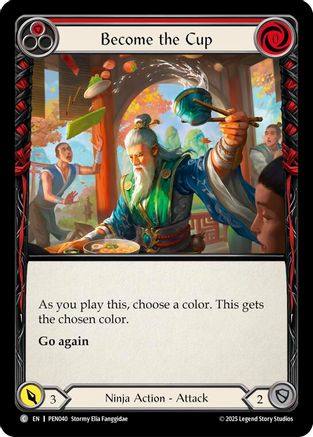 Image of Become The Cup (Red) (Regular) [PEN040] (Compendium of Rathe)