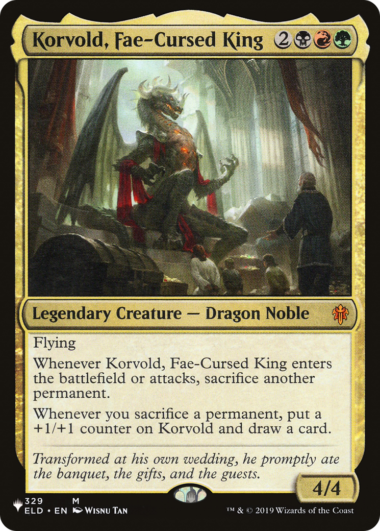Image of Korvold, Fae-Cursed King [The List]