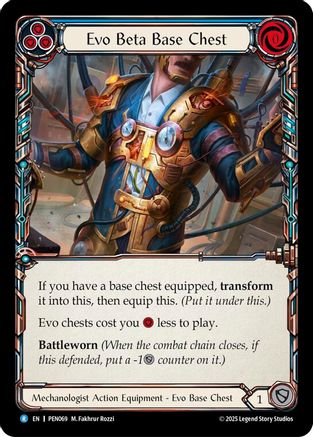 Image of Evo Beta Base Chest (Blue) (Regular) [PEN069] (Compendium of Rathe)