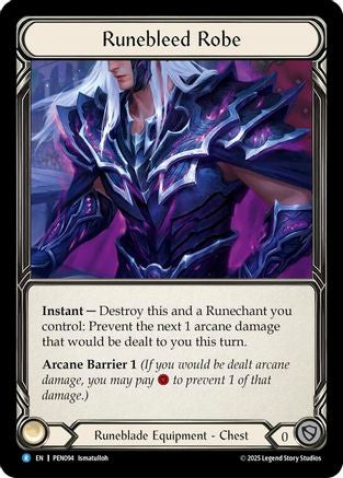 Image of Runebleed Robe [PEN094] (Compendium of Rathe)