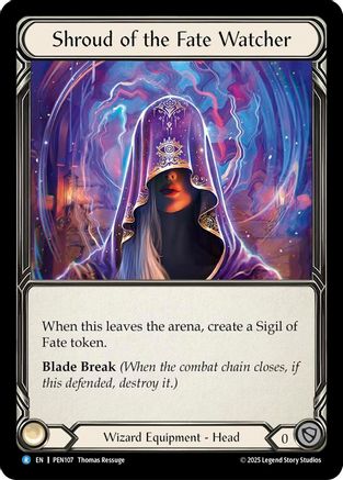 Image of Shroud Of The Fate Watcher [PEN107] (Compendium of Rathe)
