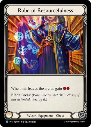 Image of Robe Of Resourcefulness [PEN108] (Compendium of Rathe)
