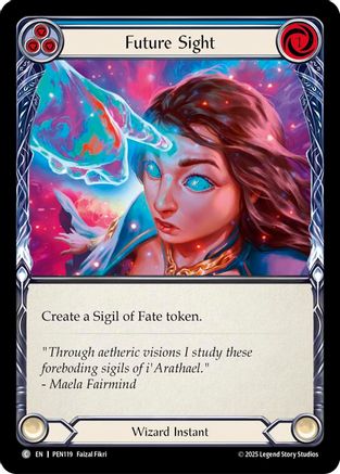 Image of Future Sight (Blue) (Regular) [PEN119] (Compendium of Rathe)