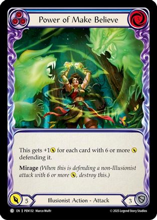 Image of Power Of Make Believe (Blue) (Regular) [PEN132] (Compendium of Rathe)