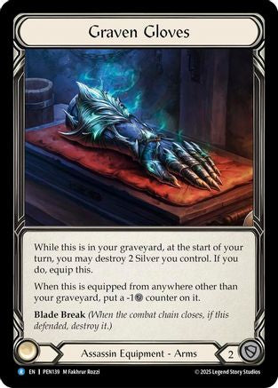 Image of Graven Gloves [PEN139] (Compendium of Rathe)