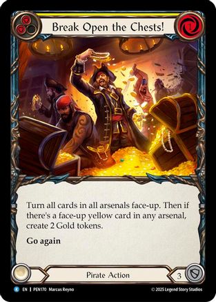 Image of Break Open The Chests (Yellow) (Regular) [PEN170] (Compendium of Rathe)