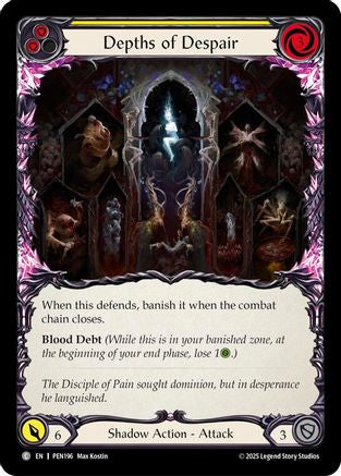 Image of Depths Of Despair (Yellow) (Regular) [PEN196] (Compendium of Rathe)
