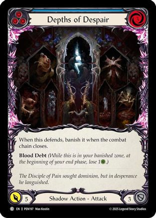 Image of Depths Of Despair (Blue) (Regular) [PEN197] (Compendium of Rathe)