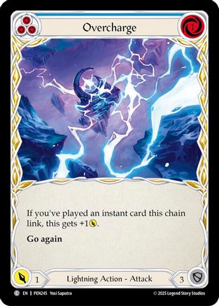 Image of Overcharge (Blue) (Regular) [PEN245] (Compendium of Rathe)